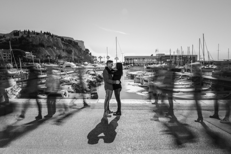 séance d'engagement mariage wedding pre wedding paca south of france cassis mediterranean méditerranée french couple love dream rêve renucci studio